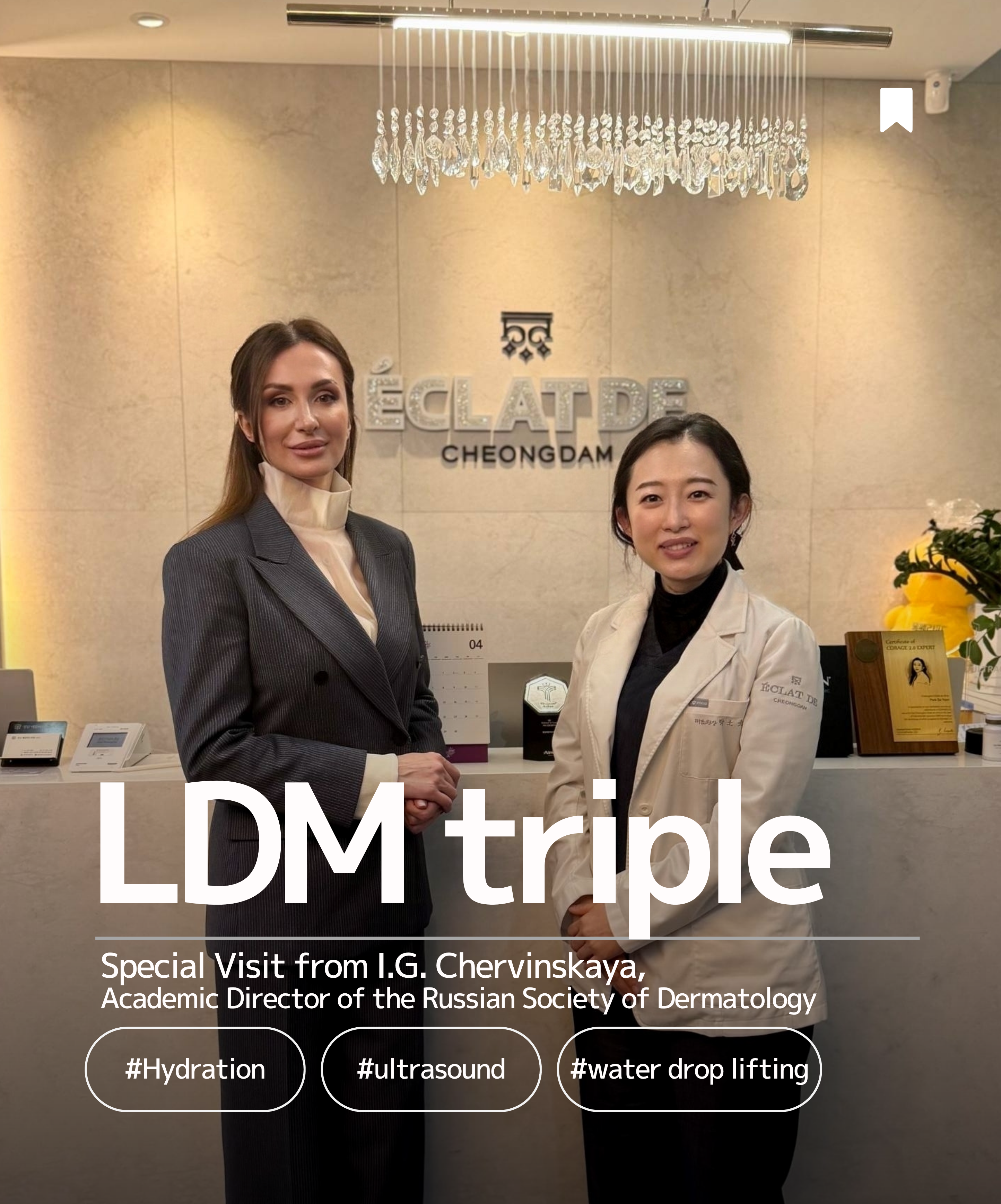 A Distinguished Academic Exchange on LDM Triple at Eclat de Cheongdam