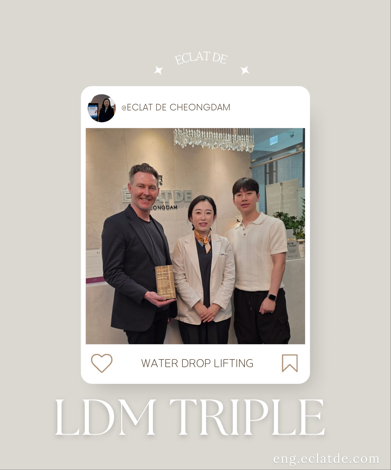 Global Exchange at Eclat de Cheongdam: LDM Triple & Skin Aura