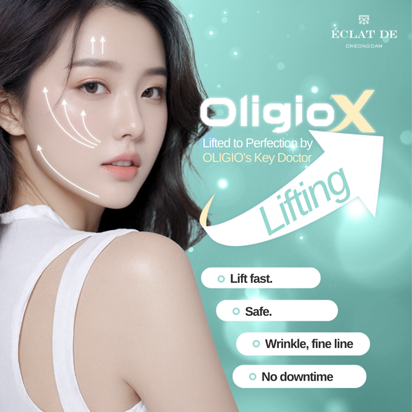 OLIGIO X LIFTING Next-Generation RF Lifting for Firmness, Elasticity, and Refined Contours