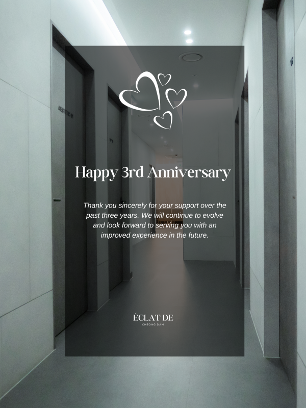 Thank you for the 3rd anniversary