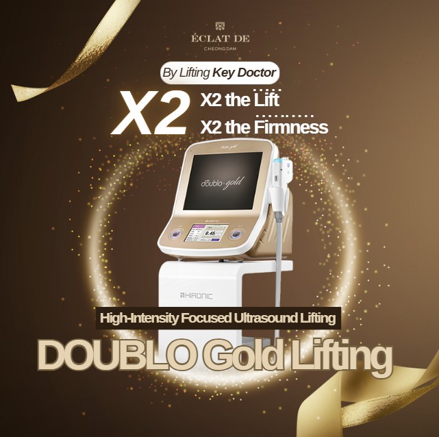  DOUBLO GOLD LIFTING - Precision HIFU Lifting for Defined Contours and Natural Firmness